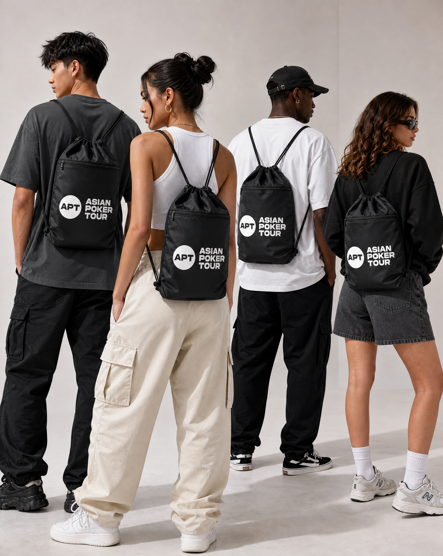 APT Drawstring Backpack [Pop Up Store Only]