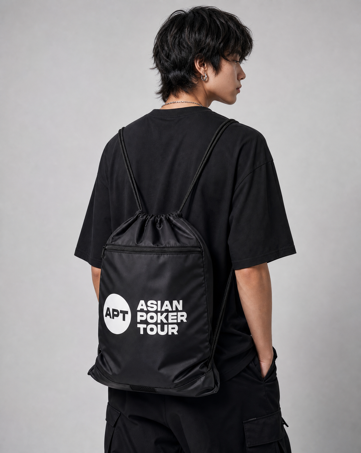 APT Drawstring Backpack [Pop Up Store Only]