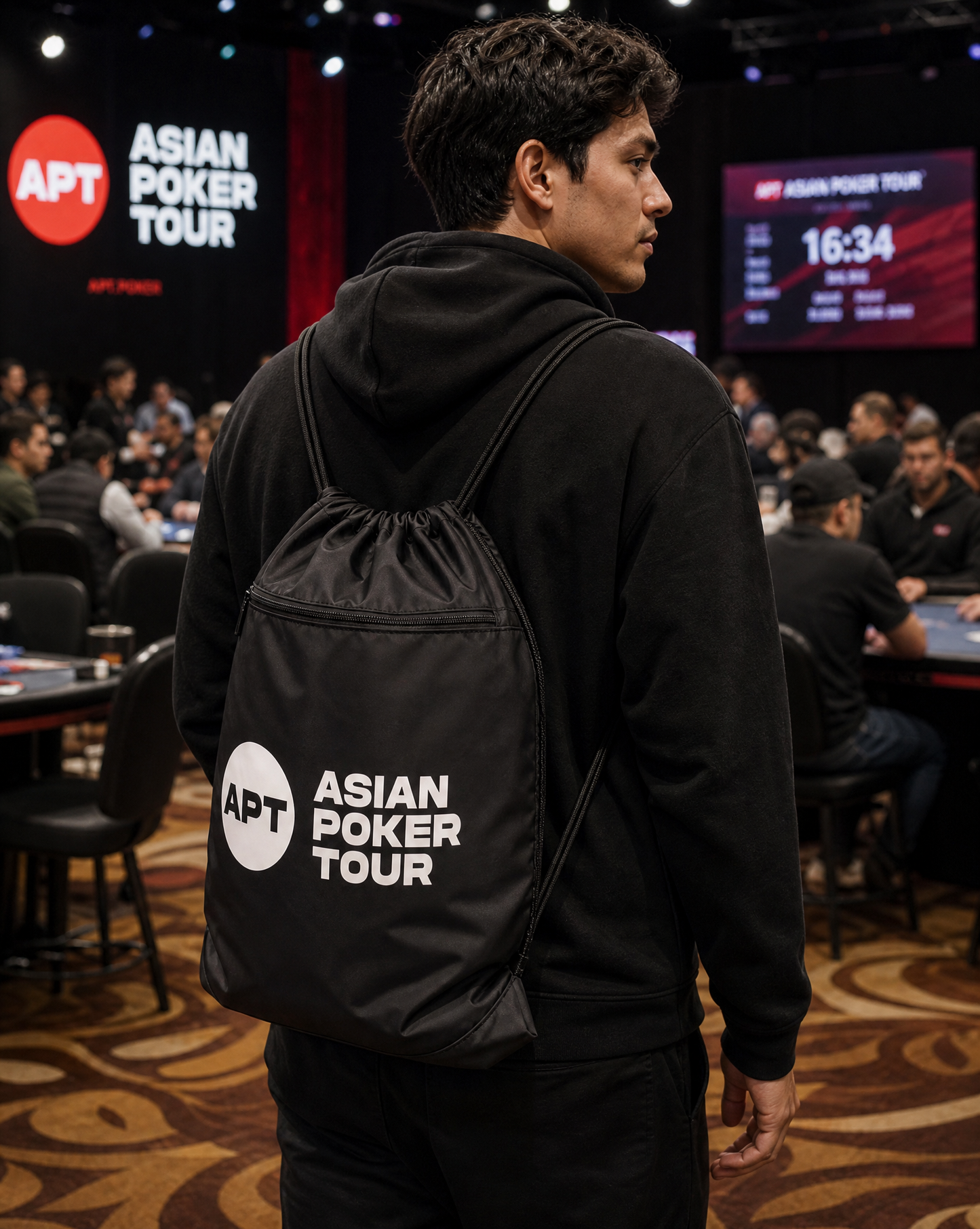 APT Drawstring Backpack [Pop Up Store Only]