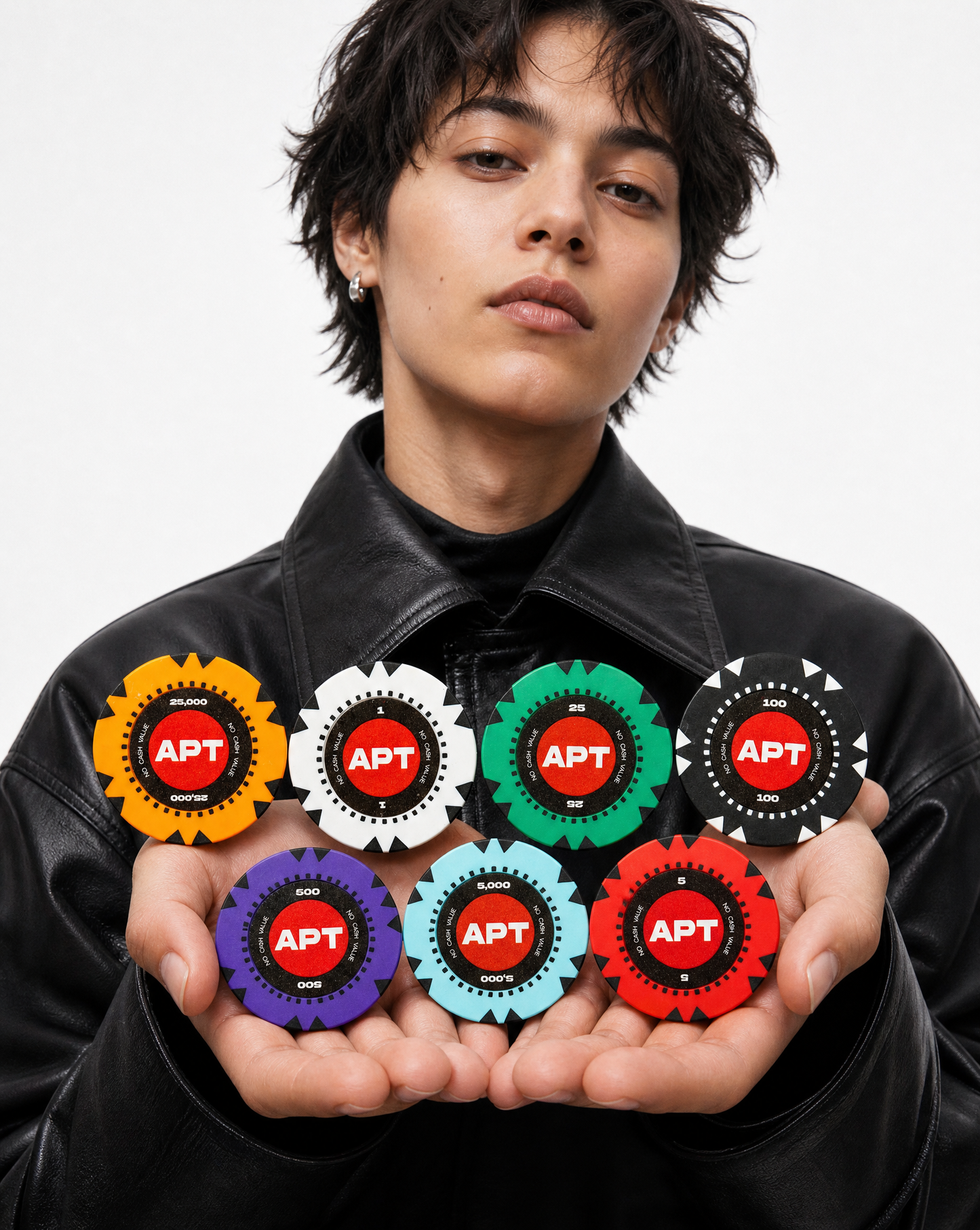 APT Poker Chip Tray & 100-Piece Poker Chip Bundle [Pop Up Store Only]